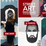 Street art Masullas – Tellas, La Fille Bertha, Andrea Casciu, Kiki Skipi e Hitnes