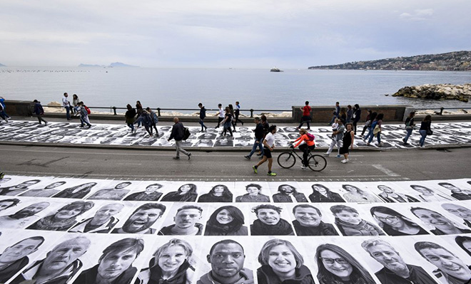 JR – L’Inside out project fa tappa a Napoli