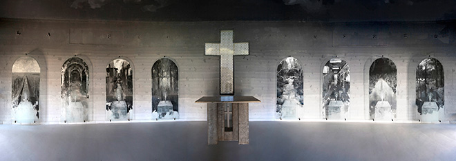 Gonzalo Borondo - Cenere, Cimitero di Selci. photo credit: Blind Eye Factory