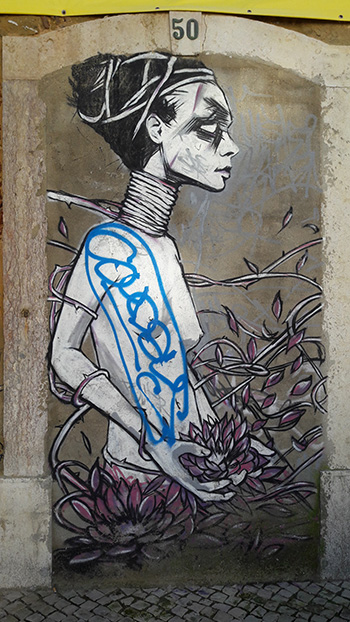 Tamara Alves - Street art, Lisbona