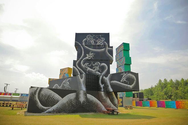 Phlegm - North West Walls, 2017, Werchter (Be)