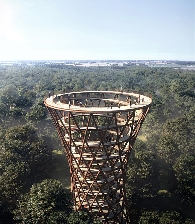 EFFEKT - The Treetop experience, Observation Tower, Denmark