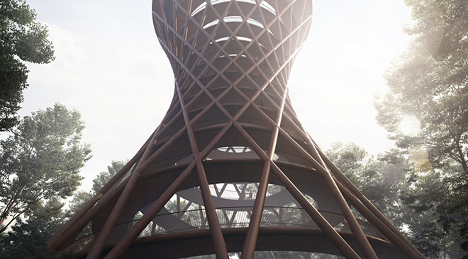 EFFEKT - The Treetop experience, Observation Tower, Denmark