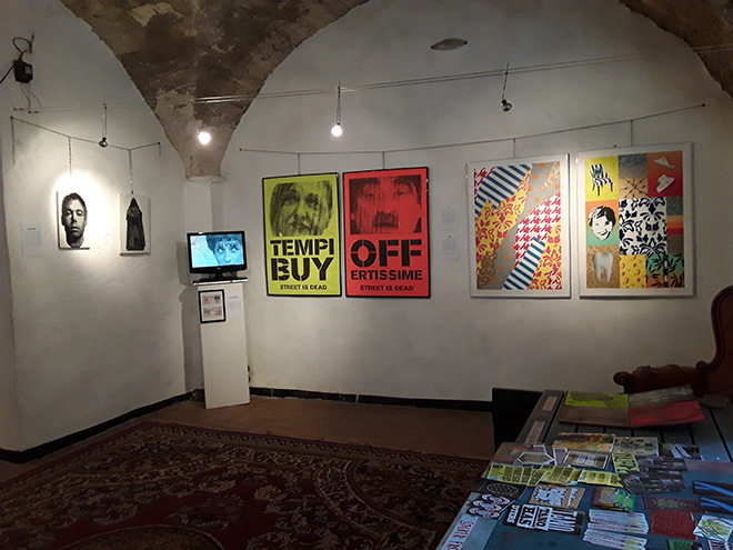 Segmenti Urbani - Exhibition view, Bussana Vecchia, 2017