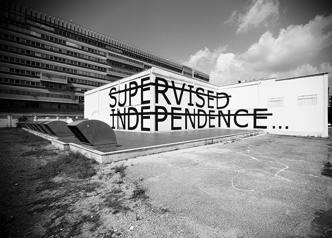 Rero - Untitled (SUPERVISED-INDEPENDENCE), Rome, Italy, 2013