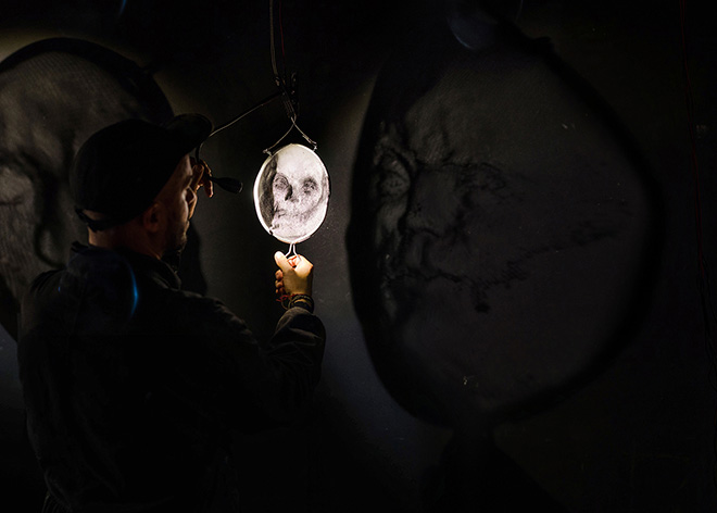 Matière Noire - Isaac Cordal. photo credit: ©A.L. Crego