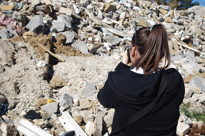 RISCATTI Onlus ad Amatrice – Ripartire ‘DA ZERO’ con la fotografia