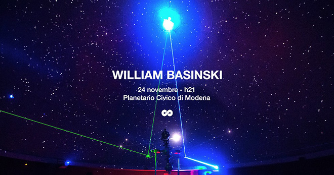 William Basinski - A Shadow In Time, Planetario Civico di Modena