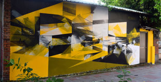 Pener - Bumblebee, 2017, Area of National University Of Education, Taipei (Taiwan)
