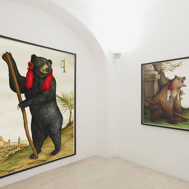 El Gato Chimney - Eterno Ritorno, installation view, Antonio Colombo Arte Contemporanea, Milano