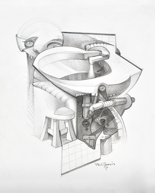 Phil Jarvis - Drawing, exhibition Nero Gallery, Rome