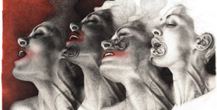 Adele Ceraudo - Senza Titolo, collezione Nuotando nell'Aria, 2013-2015 disegno a bic su carta Fabriano, cm 33x48