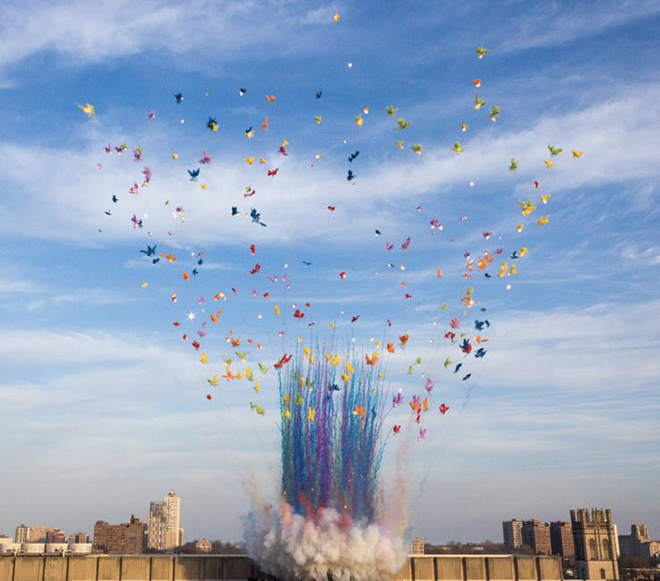 Cai Guo-Qiang – Color Mushroom Cloud