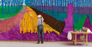 David Hockney at the Royal Academy of Arts