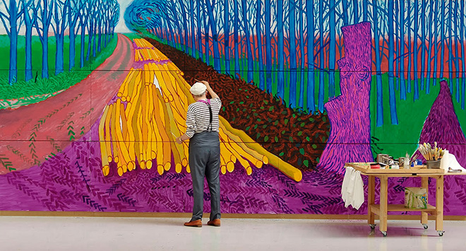 David Hockney at the Royal Academy of Arts – Arte al cinema