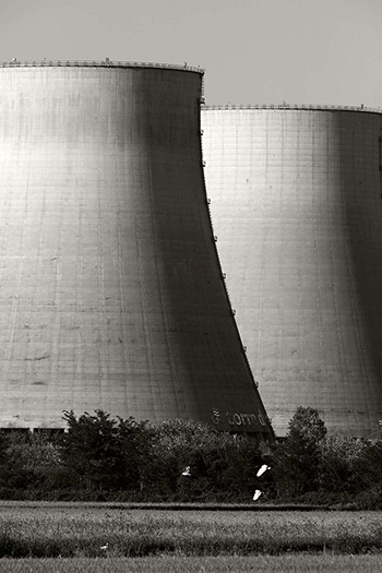 Sohei Nishino - Il Po, 2017, Vecchia centrale elettrica, Pontelagoscuro © Sohei Nishino