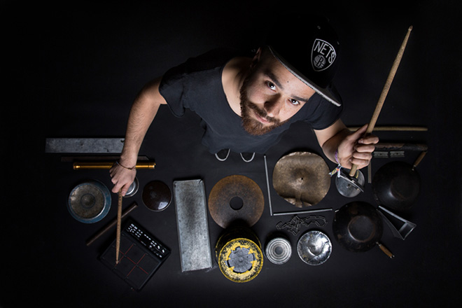 Dario Rossi - Il techno drummer al LOV di Roma