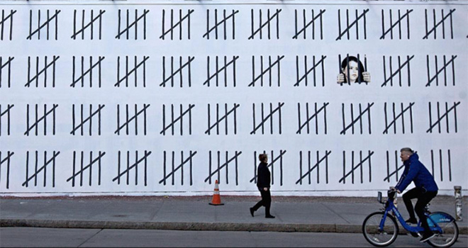 Banksy - Free Zehra Doğan, New York