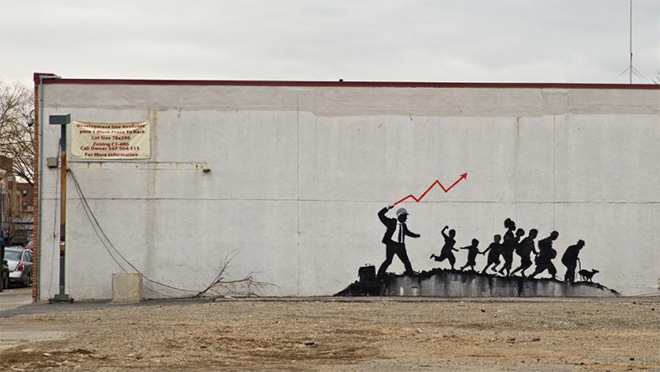 Banksy - The Whip, New York, Coney Island Avenue