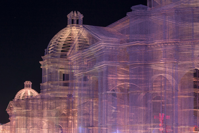 Edoardo Tresoldi - Etherea, site-specific installation, Coachella Valley Music and Arts Festival. photo credit: ©Roberto Conte