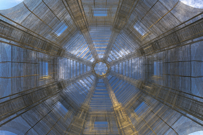 Edoardo Tresoldi - Etherea, site-specific installation, Coachella Valley Music and Arts Festival. photo credit: ©Roberto Conte