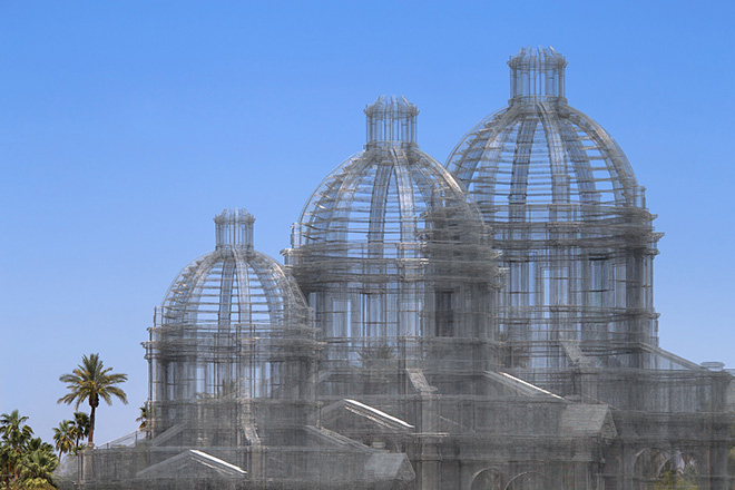 Edoardo Tresoldi - Etherea, site-specific installation, Coachella Valley Music and Arts Festival. photo credit: ©Roberto Conte