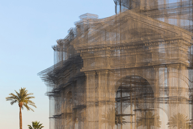 Edoardo Tresoldi - Etherea, site-specific installation, Coachella Valley Music and Arts Festival. photo credit: ©Roberto Conte