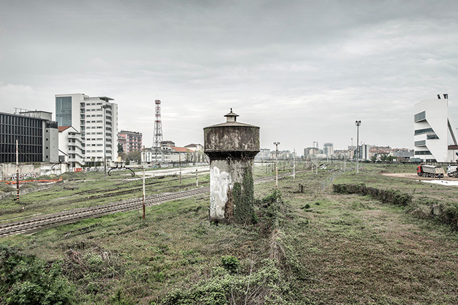 Francesco Radino - Scalo Porta Romana, 2018, stampa su carta di cotone, cm 67x100