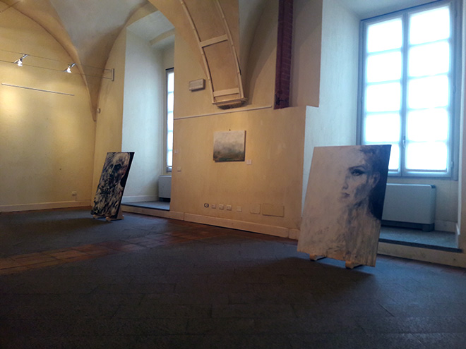 Daniele Bongiovanni - Exist, exhibition view, Palazzo Broletto, Pavia