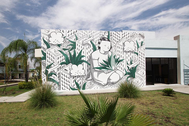 Millo - The legend of Agave, TSOE University, Valle de Santiago, Guanajuato, México, 2018