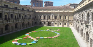 Michelangelo Pistoletto - Terzo Paradiso, installazione, Mantova