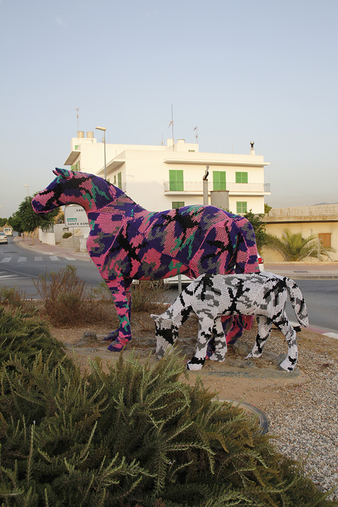 Olek - Appearence, BLOOP Festival, Ibiza, 2012