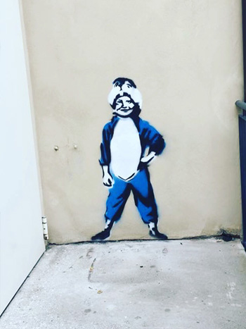 Gianluigi Zeni - Loreo, stencil