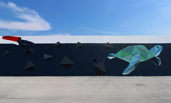 Riccardo Ten Colombo - Vedo a colori, Street Art nel porto di Civitanova Marche