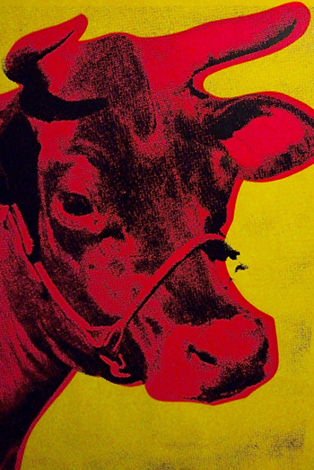 Andy Warhol - Cow, 1966