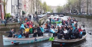 Plastic Whale - Stop talking, Fishing Plastic, Amsterdam