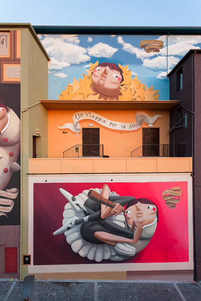 Zed1 - Un viaggio per le stelle, Montegranaro (FM) per Veregra Street Festival, 2018