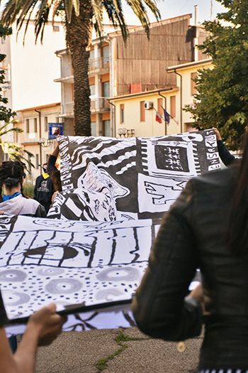 Guerrilla Spam - Festival della Resilienza, Macomer (NU), 2018. photo credit: Ilaria Giorgi