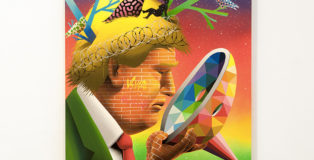 Okuda - No mask for the wicked. Surreal Irreverence, MAGMA gallery