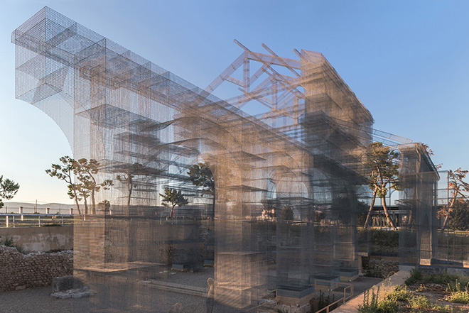 Edoardo Tresoldi - Basilica di Siponto. photo credit: Roberto Conte