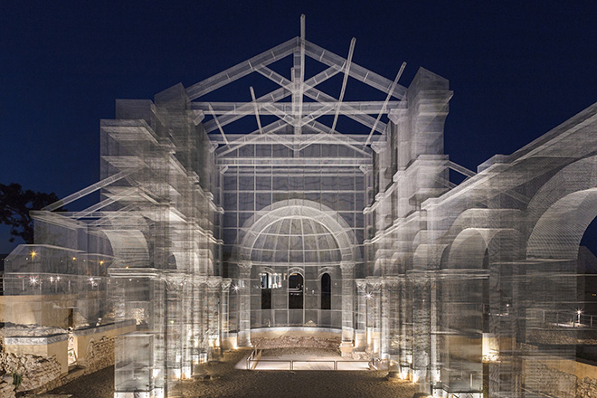 Edoardo Tresoldi - Basilica di Siponto. photo credit: Roberto Conte