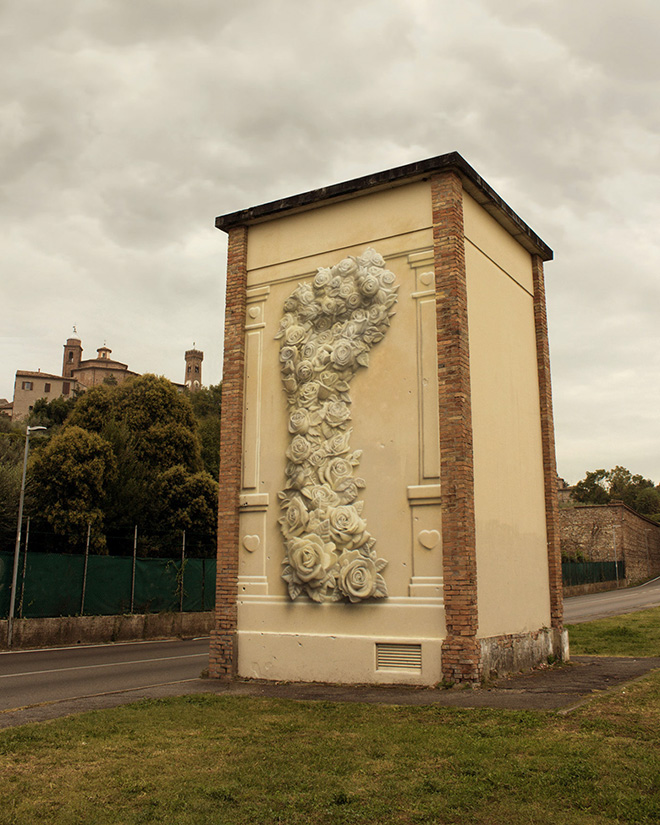 Eron - Tower to the people, Santarcangelo di Romagna (RN), 2018. photo credit: Davide Gasparetti