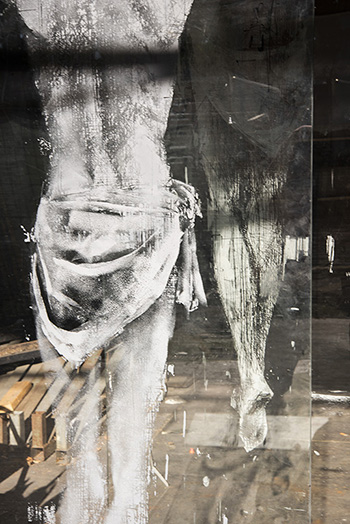 Gonzalo Borondo - N̶O̶N̶ PLUS ULTRA, print proof 1. photo credit: Federico Pestilli