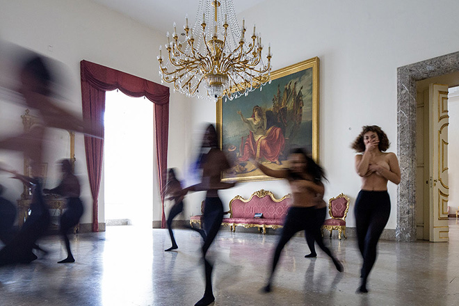 Giuseppe Palmisano / IOSONOPIPO - Vuoto #2, Reggia di Caserta, 2018