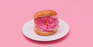 Marzia Gamba - Flower Burger, limited edition 1 of 10, stampa inkjet su carta fine art, 160x100