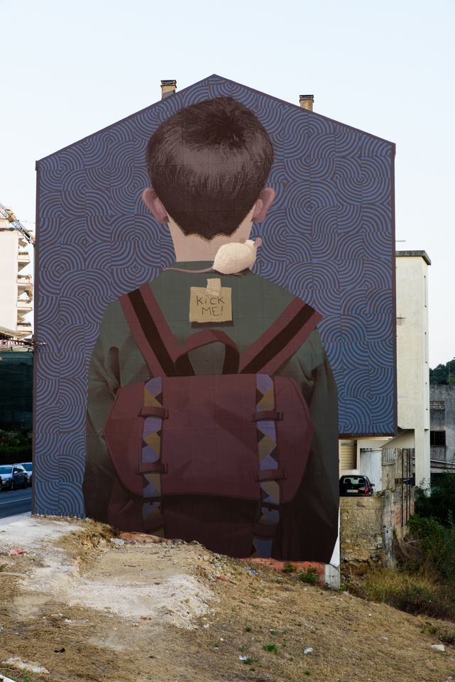 Bezt, Kick me - Arte Pública Leiria (Portugal), 2018. photo credit: Fotograf’arte