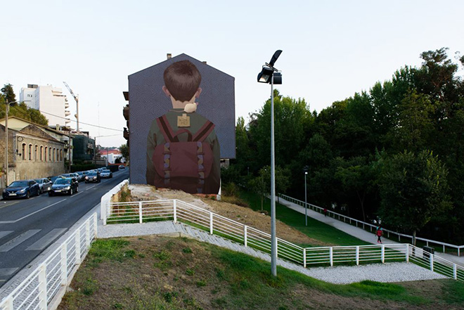 Bezt - Kick me, Arte Pública Leiria (Portugal), 2018. photo credit: Fotograf'arte