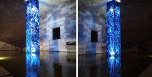 Stefano Frascarelli - CLÌMAX, installazione, Fonte di San Nicolò, Assisi