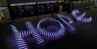 HOPE by Aether & Hemera. Location: Millennium Place, Durham. Photo Credit: Lee Dobson