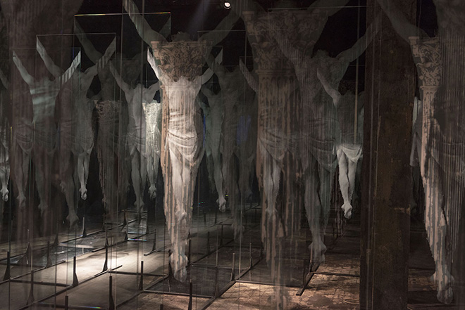 N̶O̶N̶ PLUS ULTRA - Gonzalo Borondo, MONOTONO - Rassegna artistica alla Ex Dogana (Roma). Photo credit: Giorgio Benni